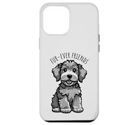 Carcasa para iPhone 12 Pro MAX Fur-Ever Friends - Lindo Cachorro de Dibujos Animados