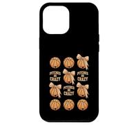 Carcasa para iPhone 12 Pro MAX Game Day Baseball Fan Pitches be Crazy para Mujer