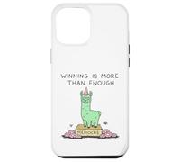 Carcasa para iPhone 12 Pro MAX Ganar Es Más Que Suficiente Llama Mediocre Graciosa