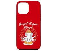 Carcasa para iPhone 12 Pro MAX Ganesh Chaturthi Dios hindú Elefante Señor Ganeshotsav