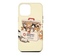 Carcasa para iPhone 12 Pro MAX Gato Divertido Antidepresivo Mamá Papá Niños Miau