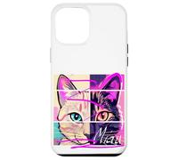 Carcasa para iPhone 12 Pro MAX Gato, Miau, Mascota, diseño de elce, Gatos