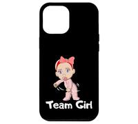 Carcasa para iPhone 12 Pro MAX Gender Reveal Party Team Girl Cute Flossing Baby Floss Gift