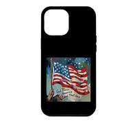 Carcasa para iPhone 12 Pro MAX God Bless America Land That I Love US Flag Pintura artística