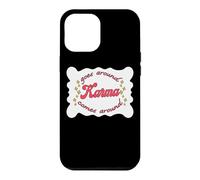 Carcasa para iPhone 12 Pro MAX Goes Around Karma Viene Alrededor Retro Estética