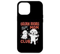 Carcasa para iPhone 12 Pro MAX Golden Doodle Mom Club Goldendoodle Dog Mom Día de la Madre