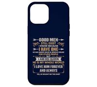 Carcasa para iPhone 12 Pro MAX Good Men Still Exist Funny Husband Wife Love Quote