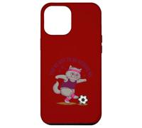 Carcasa para iPhone 12 Pro MAX Gráfico de fútbol You've Got To Be Kicking Me Cat