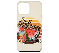 Carcasa para iPhone 12 Pro MAX Gráfico de sandía Dulce de Verano, Estilo Retro