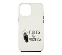 Carcasa para iPhone 12 Pro MAX Gráfico humorístico de Parodia Divertida de THOTS & Prayers