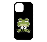 Carcasa para iPhone 12 Pro MAX Gráfico Moody Frog No Thanks