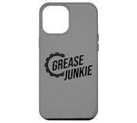 Carcasa para iPhone 12 Pro MAX Grease Junkie Monkey Mechanic Tech Garage Repair Engines