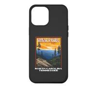 Carcasa para iPhone 12 Pro MAX Great Smoky Mountains Vintage WPA National Park Smokies