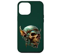 Carcasa para iPhone 12 Pro MAX Green Goblin Core Skeleton Face Men Graphic Halloween Skull