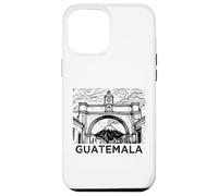 Carcasa para iPhone 12 Pro MAX Guatemala Antigua Santa Catalina Arch and Agua Volcano