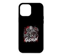 Carcasa para iPhone 12 Pro MAX Gudrun Viking Shieldmaiden Saga de mitología nórdica