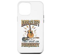 Carcasa para iPhone 12 Pro MAX Guitarra acústica Divertida de Baja frecuencia I Don't Speak