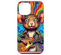 Carcasa para iPhone 12 Pro MAX Guitarrista Far out Mouse 60s