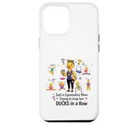 Carcasa para iPhone 12 Pro MAX Gymnastics Mom Funny Ducks Gymnastics Mama