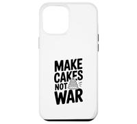 Carcasa para iPhone 12 Pro MAX Hacer Pasteles no Guerra Divertido Amante de Hornear