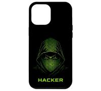 Carcasa para iPhone 12 Pro MAX Hacker Códigos Binarios Desarrollador de Software de TI Ciberseguridad