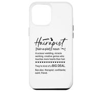 Carcasa para iPhone 12 Pro MAX Hairapist Hairdresser Work Beauty Salon Hair Stylist Barber