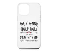 Carcasa para iPhone 12 Pro MAX Half Hood Half Holy, eso Significa Que Reza Conmigo, no juegues a Arrow