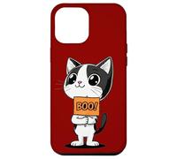 Carcasa para iPhone 12 Pro MAX Halloween Spooky Holiday Cute Kitten Funny Cat Halloween