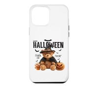 Carcasa para iPhone 12 Pro MAX Happy Halloween Witch Teddy Bear Pumpkin Graphic