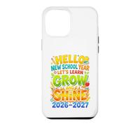 Carcasa para iPhone 12 Pro MAX Hello New School Year Let's Learn Back to School