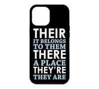 Carcasa para iPhone 12 Pro MAX Her There Are - Inglés Gramática