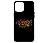 Carcasa para iPhone 12 Pro MAX Highland Park NELA Noreste de Los Ángeles HLP York 323 90042