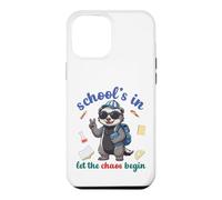 Carcasa para iPhone 12 Pro MAX Honey Badger Volver a la Escuela Vibra Escuelas En Deja Que Comience el Caos
