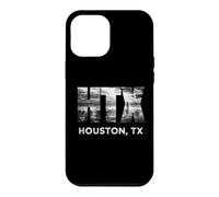 Carcasa para iPhone 12 Pro MAX HTX City of Houston Skyline Art Downtown Texas Souvenir Gift