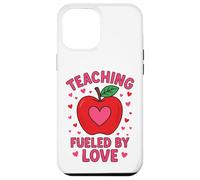 Carcasa para iPhone 12 Pro MAX Humor Divertido para Maestros, enseñanza impulsada por el Amor