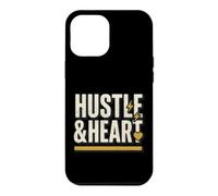 Carcasa para iPhone 12 Pro MAX Hustle Heart Motivacional Emprendedor Moler Ambición