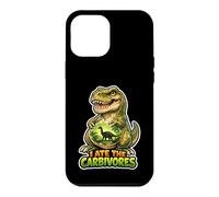 Carcasa para iPhone 12 Pro MAX I Ate The Carbívoros Divertido Juego de Palabras Vegano Dino