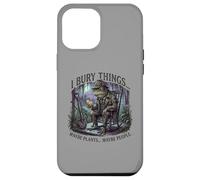 Carcasa para iPhone 12 Pro MAX I Bury Things Frog Gardener Dark Humor Shovel