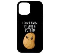 Carcasa para iPhone 12 Pro MAX I Don't Know I'm Just A Potato Funny Kawaii Potato Saying