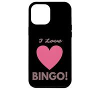 Carcasa para iPhone 12 Pro MAX I Love Bingo! Funny Old Lady Costume Men & Women Bingo
