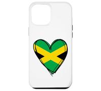 Carcasa para iPhone 12 Pro MAX I Love Jamaica Flag Heart se enorgullece de ser Papa Mama Boy jamaiquino