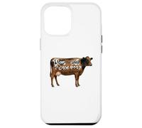 Carcasa para iPhone 12 Pro MAX I Love Morning Cow Poop Smell Funny Farmer Rancher Cow Lover