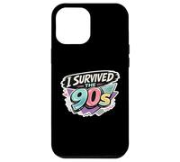 Carcasa para iPhone 12 Pro MAX I Survived The 90s!, Retro Vintage Throwback