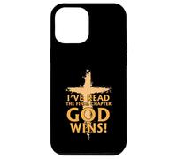 Carcasa para iPhone 12 Pro MAX I’ve Read The Final Chapter God Wins Christian Faih Cross