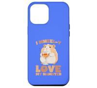 Carcasa para iPhone 12 Pro MAX I Wheel-y Love My Hamster Kawaii Lindo Divertido