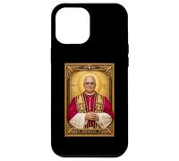 Carcasa para iPhone 12 Pro MAX Icono católico del Papa León XIV