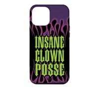 Carcasa para iPhone 12 Pro MAX ICP Purple Flames Old English Logo Horrorcore Rap Music