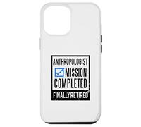 Carcasa para iPhone 12 Pro MAX Idea de Regalo de jubilación Antropólogo Jubilado