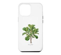 Carcasa para iPhone 12 Pro MAX Ilustración de Planta de Higo de Hoja de violín