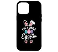 Carcasa para iPhone 12 Pro MAX I'm A Little Eggstra Funny Easter Bunny Kids Toddler